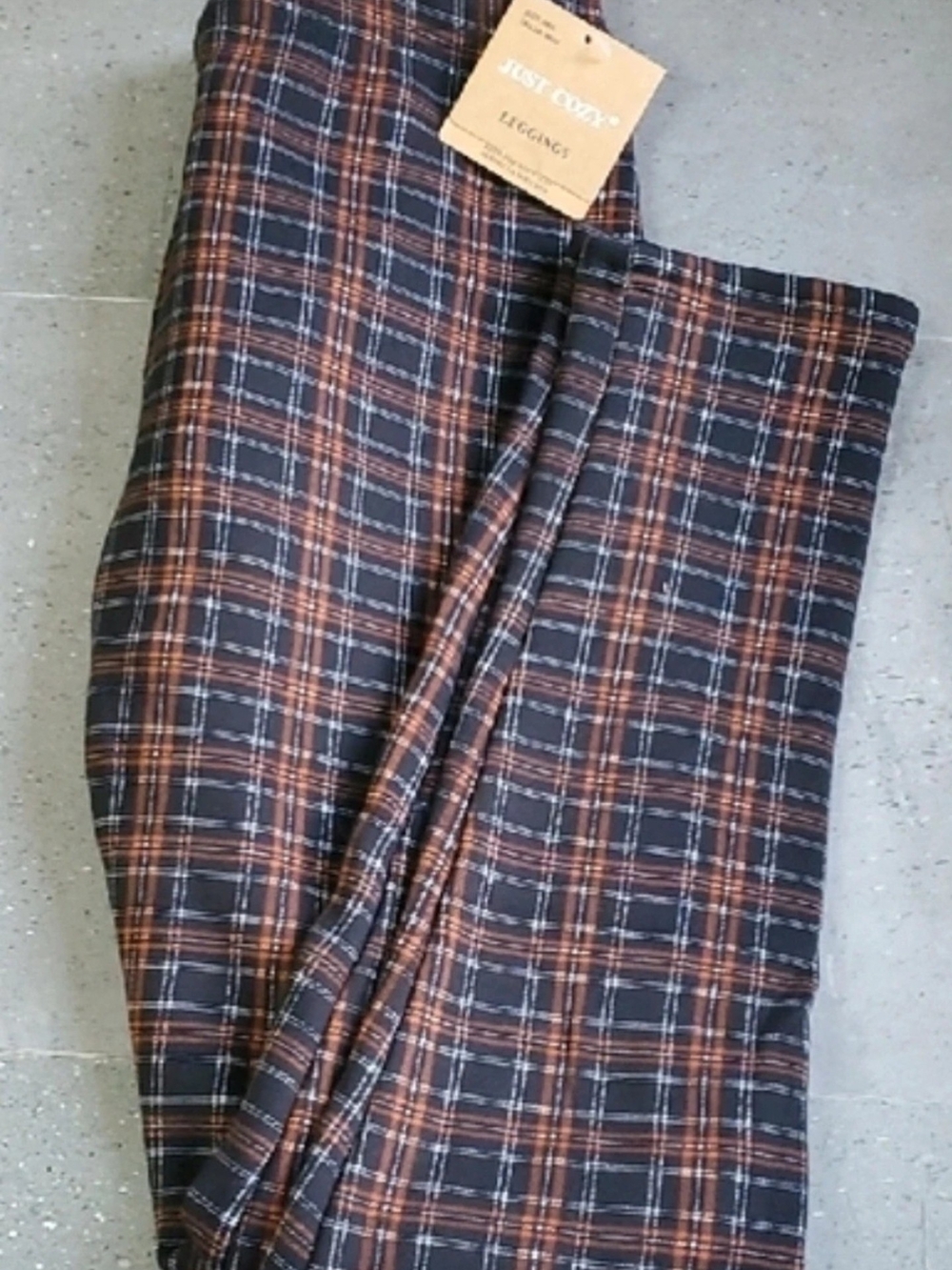 Women's Fleece Lined Plaid Leggings